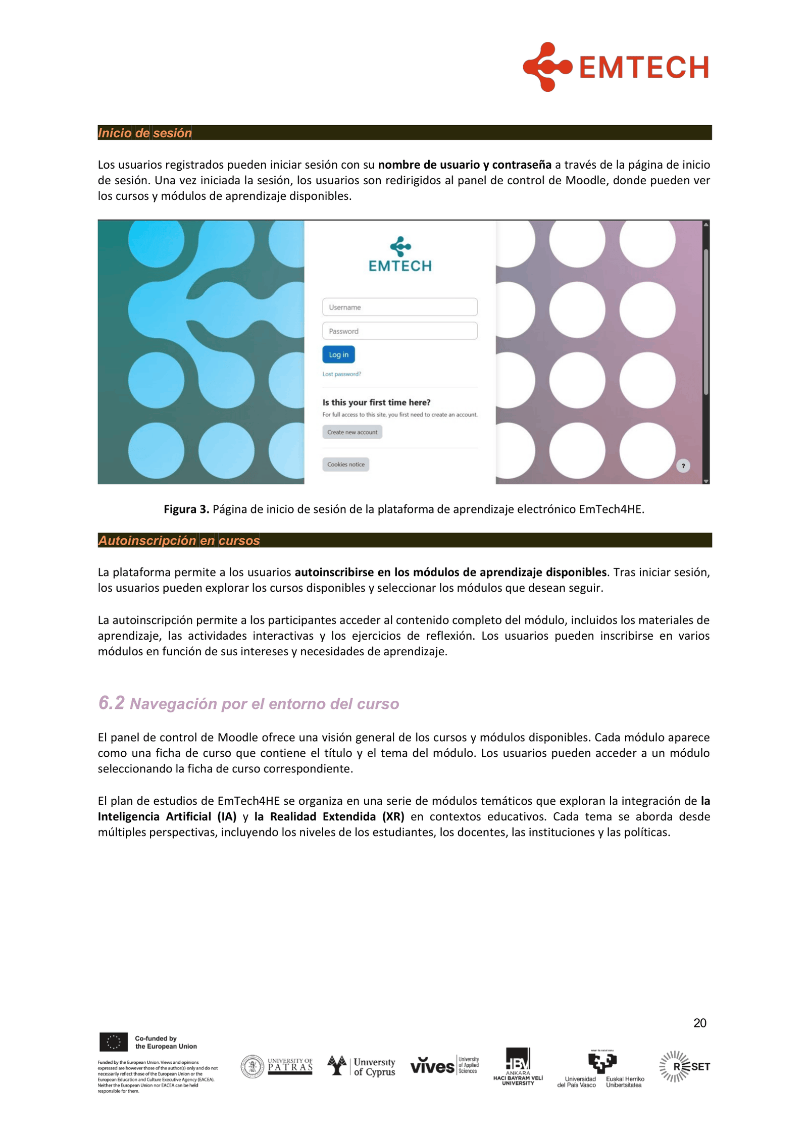 EMTECH4HIGHER EXCELLENCE GUIDE FOR HE EDUCATORS FINAL es-ES-20