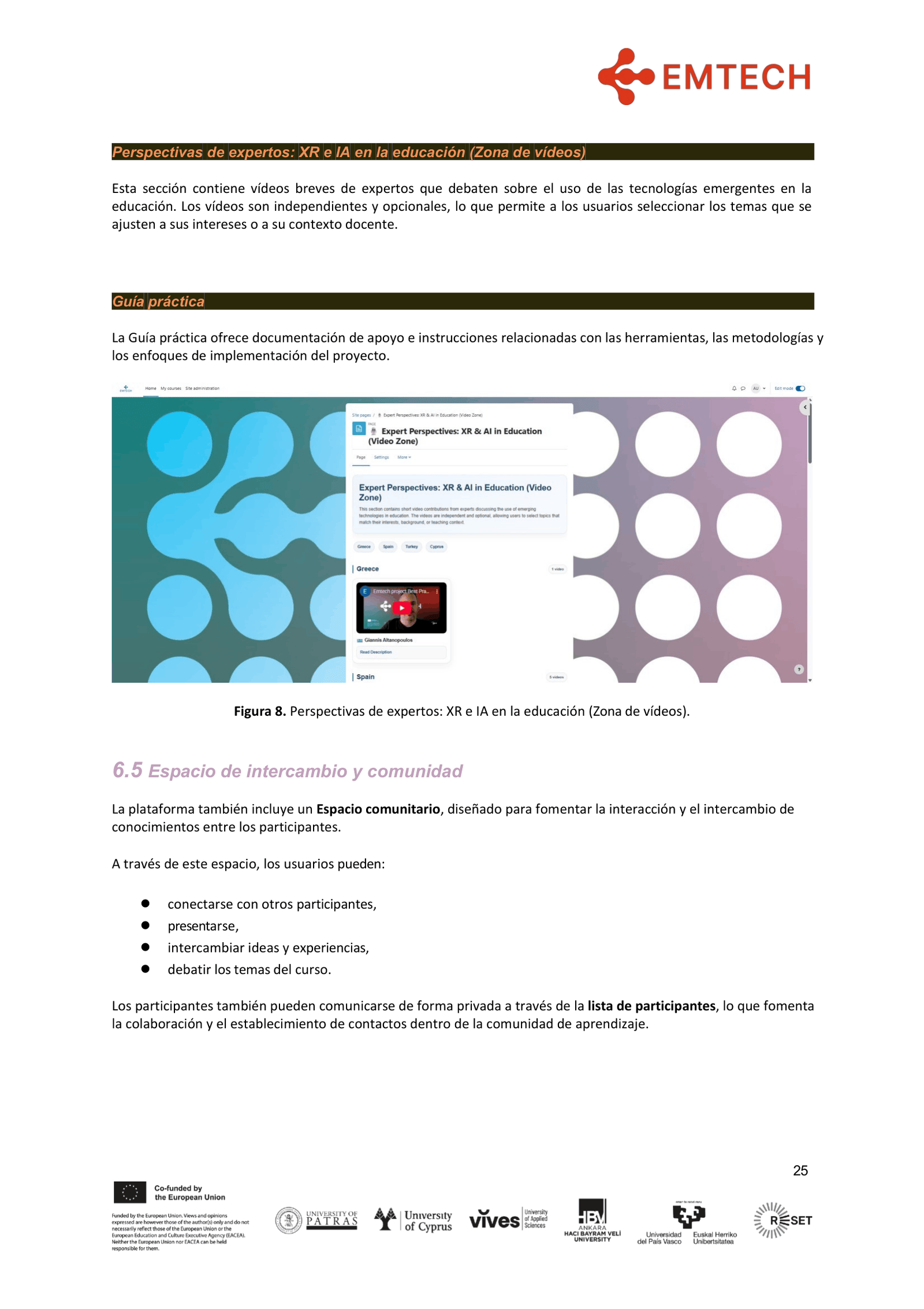 EMTECH4HIGHER EXCELLENCE GUIDE FOR HE EDUCATORS FINAL es-ES-25